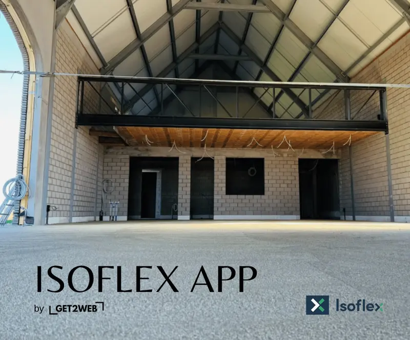 App invoer van afmetingen per kamer